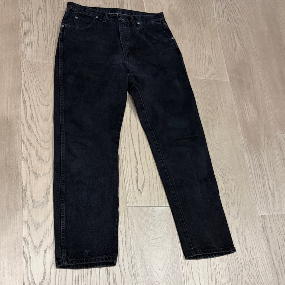 Men’s Vintage Wrangler Black Denim Jeans